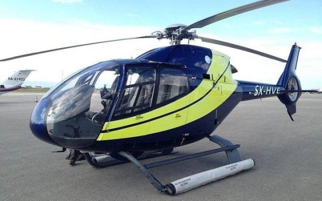 Private Helicopter Transfer: Naxos to Folegandros