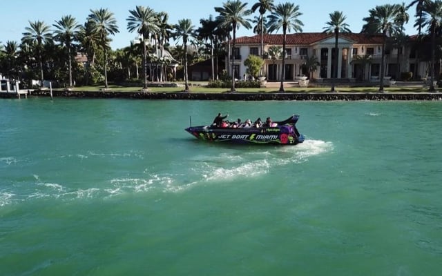 Biscayne Bay Speed Boat & South Beach Chairs