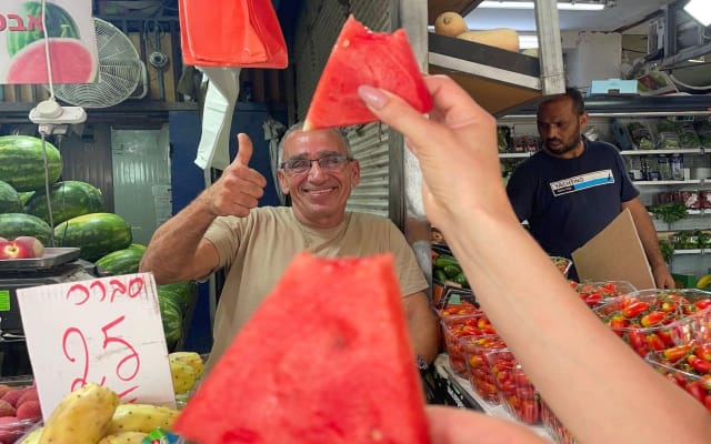Tel Aviv Carmel Market Vegetarian Food Tour