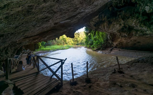 Tham Lod Cave Exploration Tour
