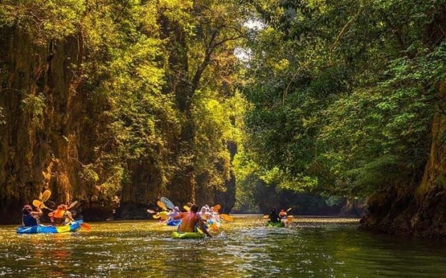 Twilight Sea Canoe Experience in Northern Thailand