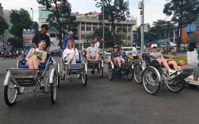 Ho Chi Minh City Cyclo Market Tour