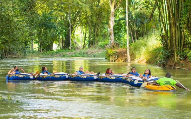 Electric Bike & River Tubing Adventure