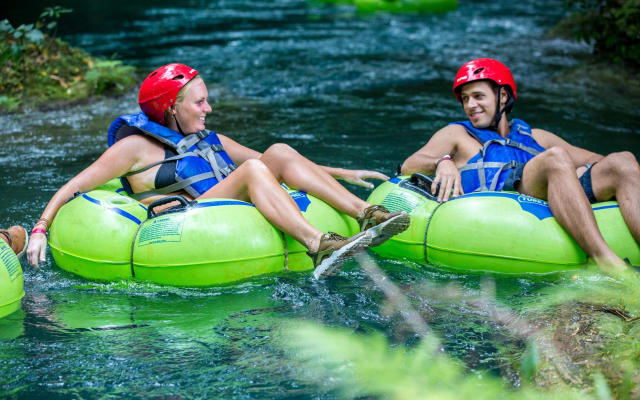 Guided Tubing & Blue Hole Falls Adventure