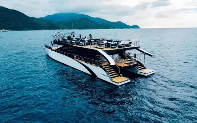 Mega Yacht Yelapa Waterfall Adventure