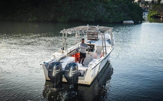 Private 30' Chica Super Panga Charter in Puerto Vallarta