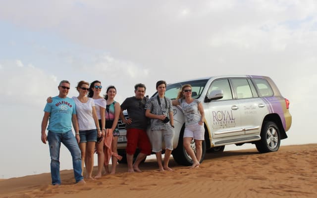 Morning Desert Safari: Dune Bashing & Camel Ride Experience