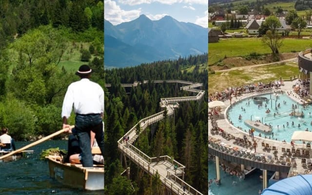 Dunajec River Rafting & Thermal Baths