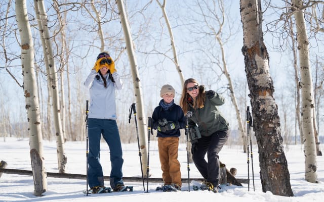 Private 4-Hour Snowshoe Adventure in Grand Teton National Park