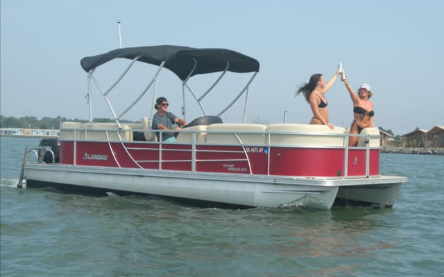 Chincoteague Island Pontoon Boat Rental