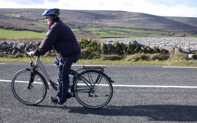 Burren Guided Electric Bike tour with Poulnabrone Portal Tomb