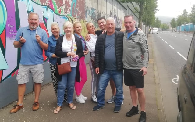 Belfast's Political Mural Taxi Tour