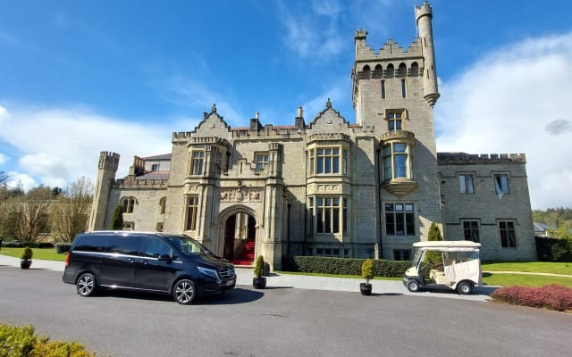 Lough Eske Castle to Ashford Castle Premium Car Service