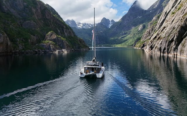 Svolvær: Trollfjord Cruise & Sea Eagle Safari by Catamaran Tour