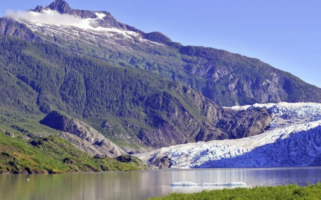 Mendenhall Glacier Trolley Tour Juneau Cruise Excursion