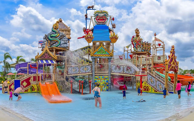 Ramayana Water Park + The Ancient City Bangkok