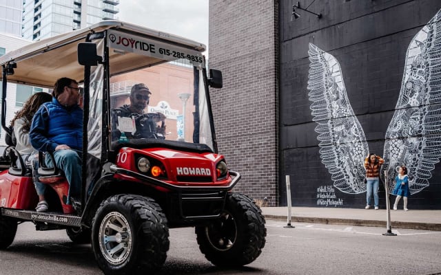 Nashville Golf Cart Mural & Instagram Tour