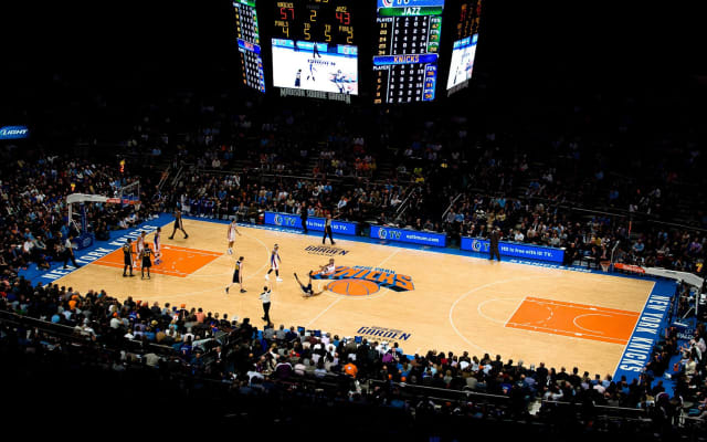 New York Knicks Basketball Game at Madison Square Garden