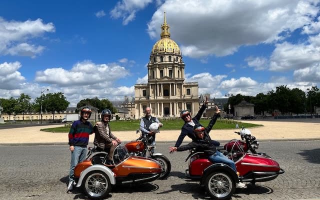 Paris 90-Minute Private Sidecar Tour
