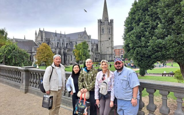 Dublin Walking Tour: St Patrick’s, Book of Kells & Castle