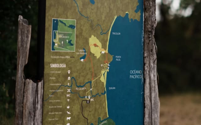 Entrada al Parque Tepuhueico en Chiloé