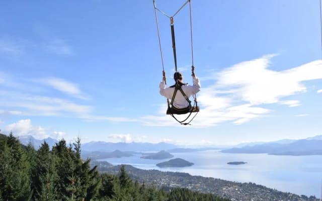 Hamaca Skyswing K1 en San Carlos de Bariloche
