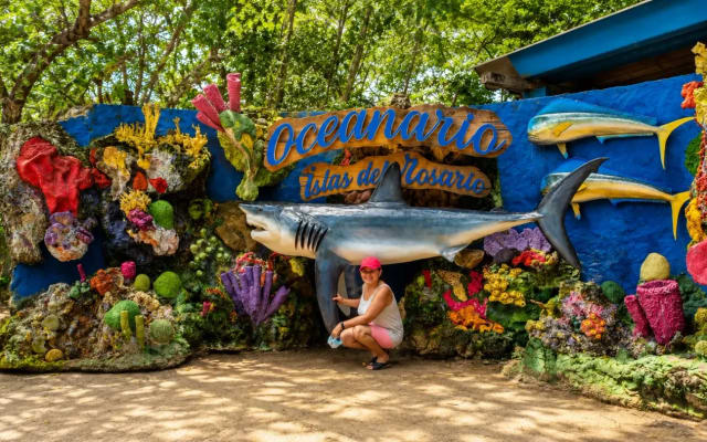 Entrada al Oceanario Islas del Rosario
