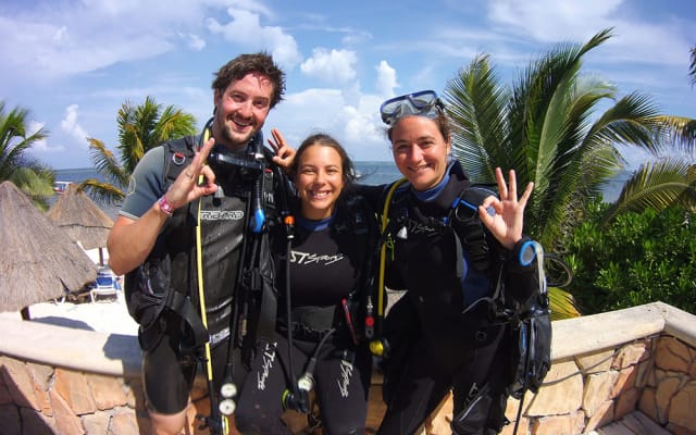 Scuba Diving in Puerto Morelos