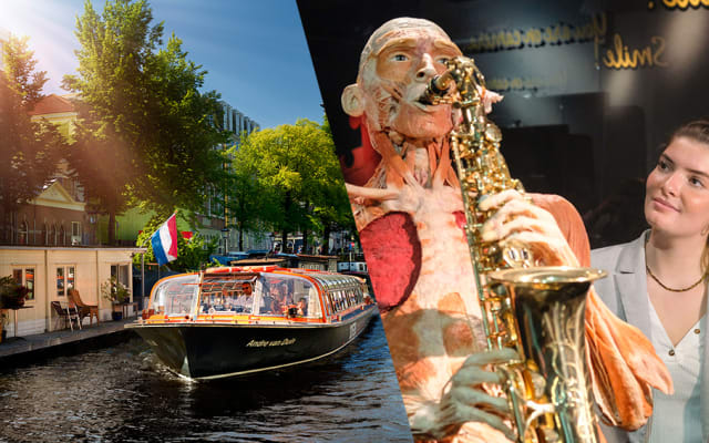 BODY WORLDS + Amsterdam Canal Cruise