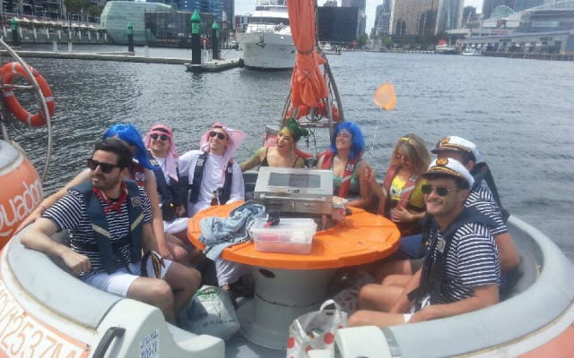 Aqua Donut BBQ Boat Hire Melbourne