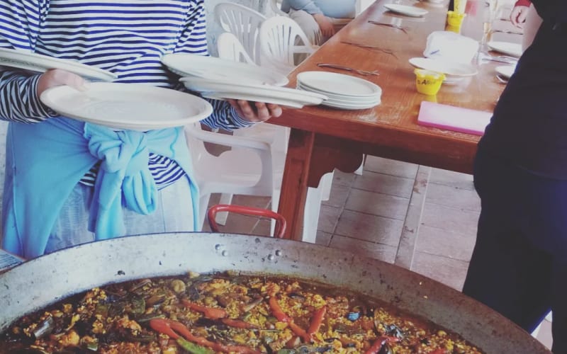 Paella Lesson, Winery Visit and Bike Ride with Hotel Pick Up - main image