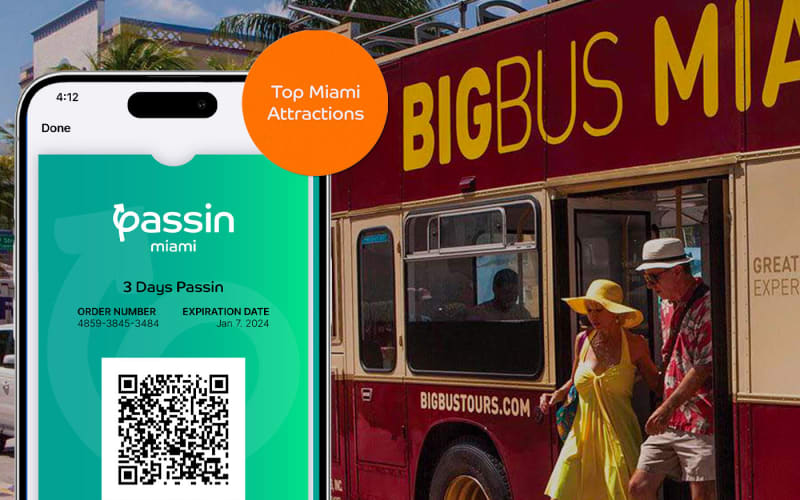 Big Bus Miami - Hop-On Hop-Off Bus Ticket - main image