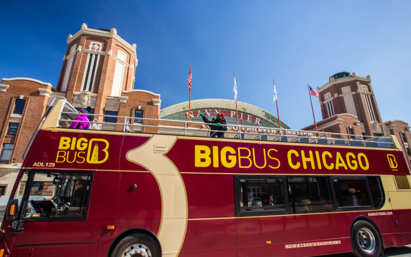 Chicago Discover: 24hr Hop-On Hop-Off Sightseeing Bus Tour - main image