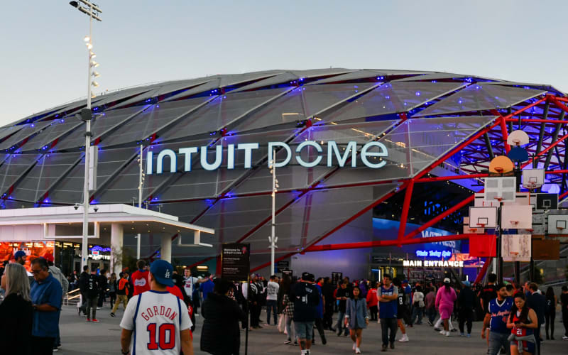 LA Clippers Basketball Game at Intuit Dome - main image