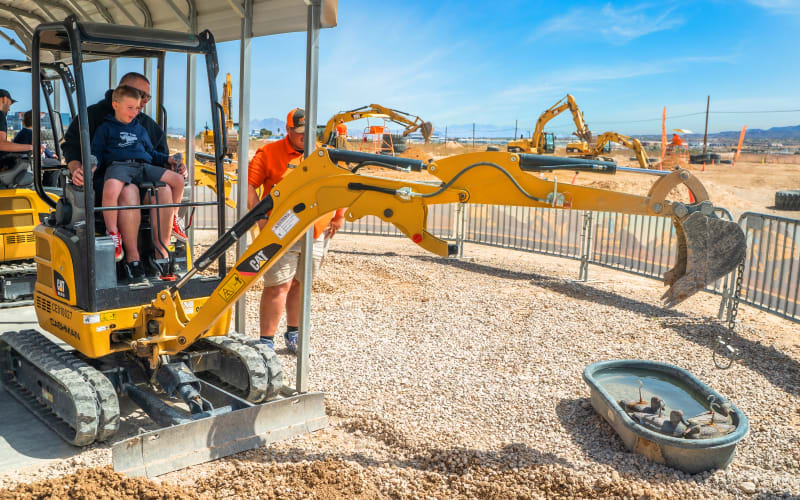 Kids' Dig Excavator Experience in Las Vegas - main image