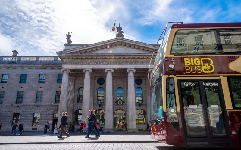 Dublin Discover: 24hr Live Guided Hop-On Hop-Off Bus Tour - main image