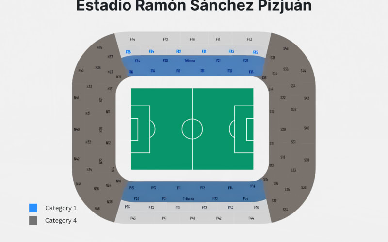 Sevilla FC Football Game at Estadio Ramon Sanchez Pizjuan - main image