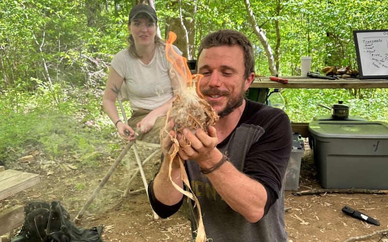 Fire by Friction: Bowdrill Class with Callan in N. Carolina - main image