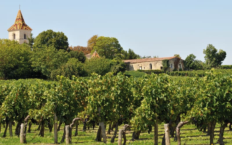 Historic wine village of Meursault in Côte de Beaune