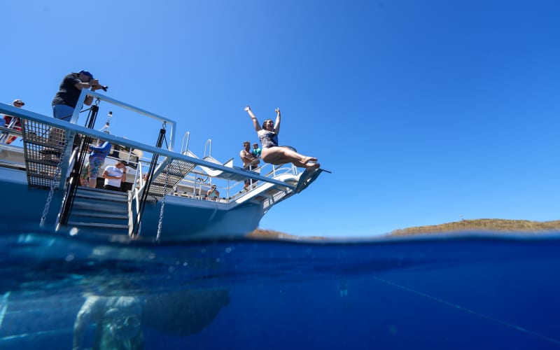 Molokini Snorkel Tour | Waterslide & Turtle Town (5 Hr) - main image