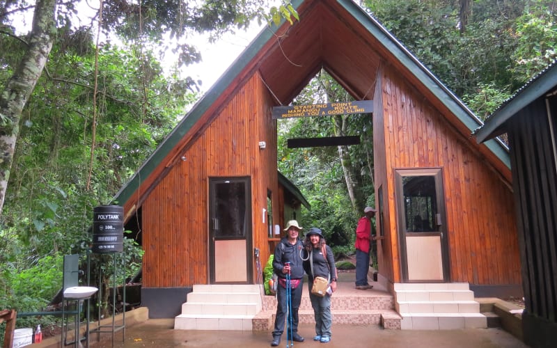 Marangu route starting point