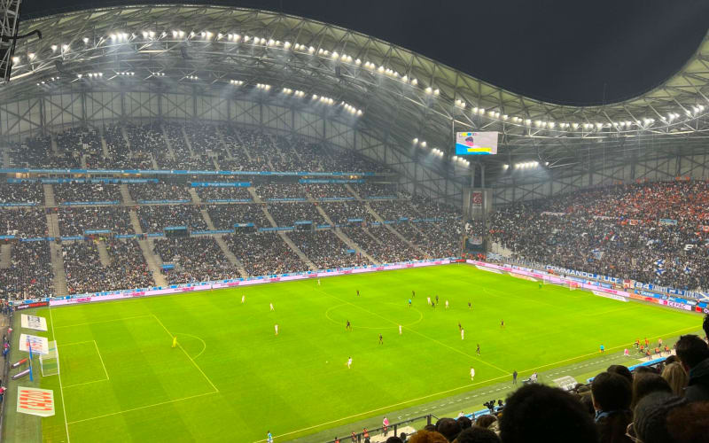 Olympique de Marseille Football Game at Stade Velodrome - main image