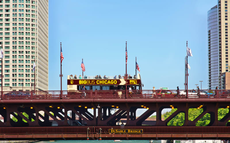 Chicago Explore: 72-Hour Hop-On Hop-Off Bus Tour with Sunset Tour & Walking Tour - main image
