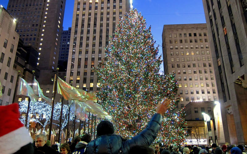 New York: Holiday Lights Tour by Open-top Bus - main image