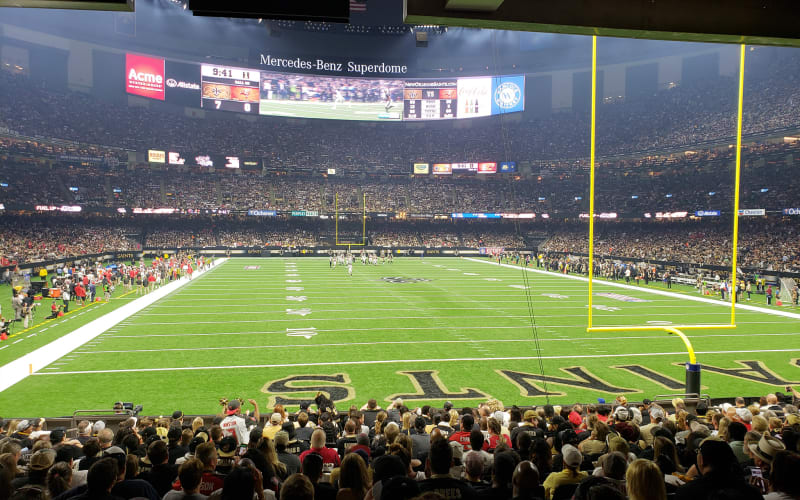 New Orleans Saints Football Game at Caesars Superdome - main image
