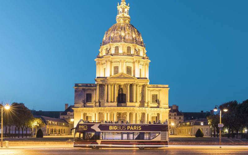 Paris Night Tour: 2hr Panoramic Night Tour on Open-Top Bus - main image