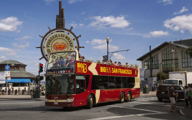 San Francisco Explore: 48-Hour Hop-On Hop-Off Tour, Chinatown Walking Tour, Sunset Tour & Aquarium of the Bay entry - main image