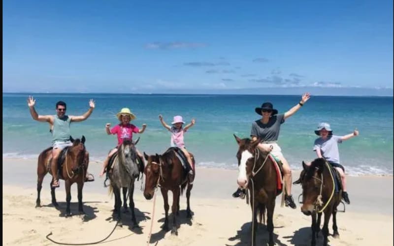 Natadola Beach Horse Riding Tour - main image