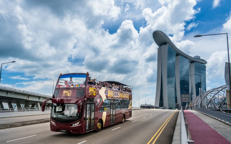 Singapore Explore: 2-Day Hop-On Hop-Off Sightseeing Bus Tour & Night Tour - main image