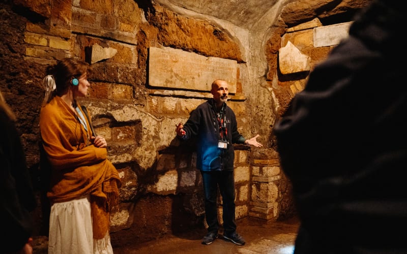 Alone in Rome's Catacombs: After-Hours Tour with Bone Crypt - main image